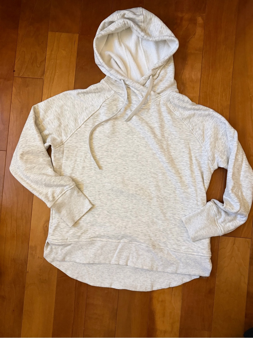 Cozy Women's Hooded Pullover Sweatshirt - Light Heather Gray
